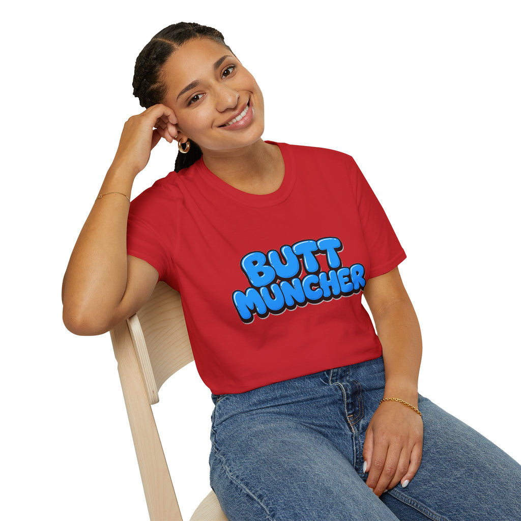 Butt Muncher T-Shirt (Blue)