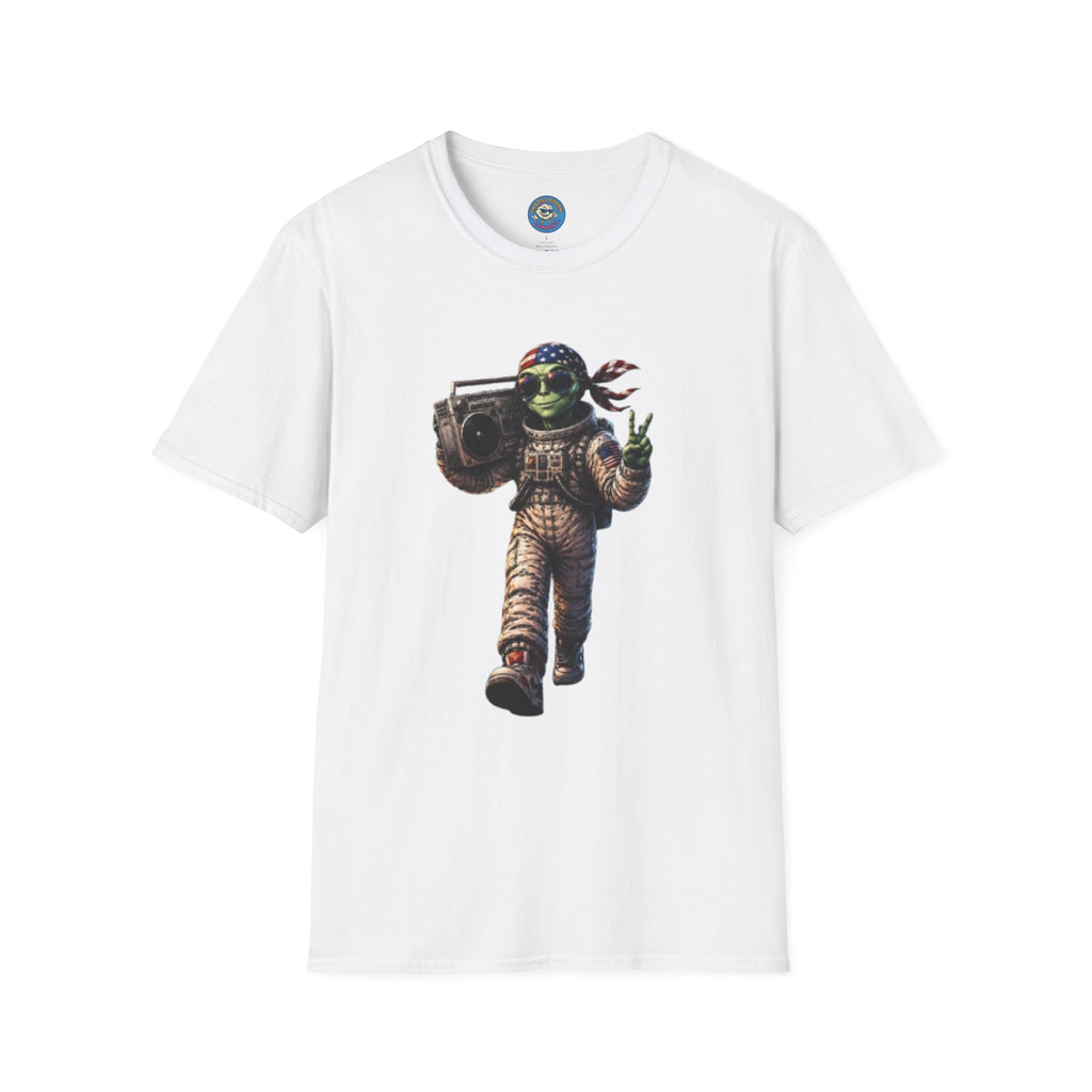 Cosmic Mixtape Alien Astronaut T-Shirt