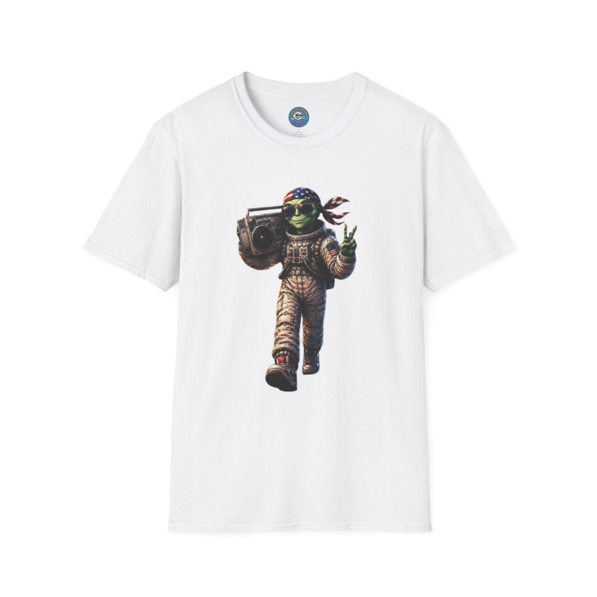 Cosmic Mixtape Alien Astronaut T-Shirt