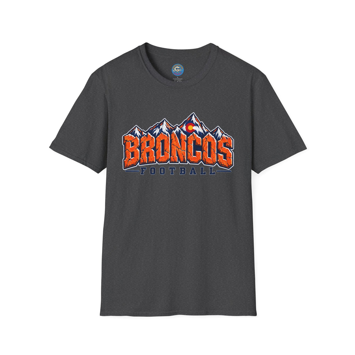 Broncos Football Mountain T-Shirt (V4)