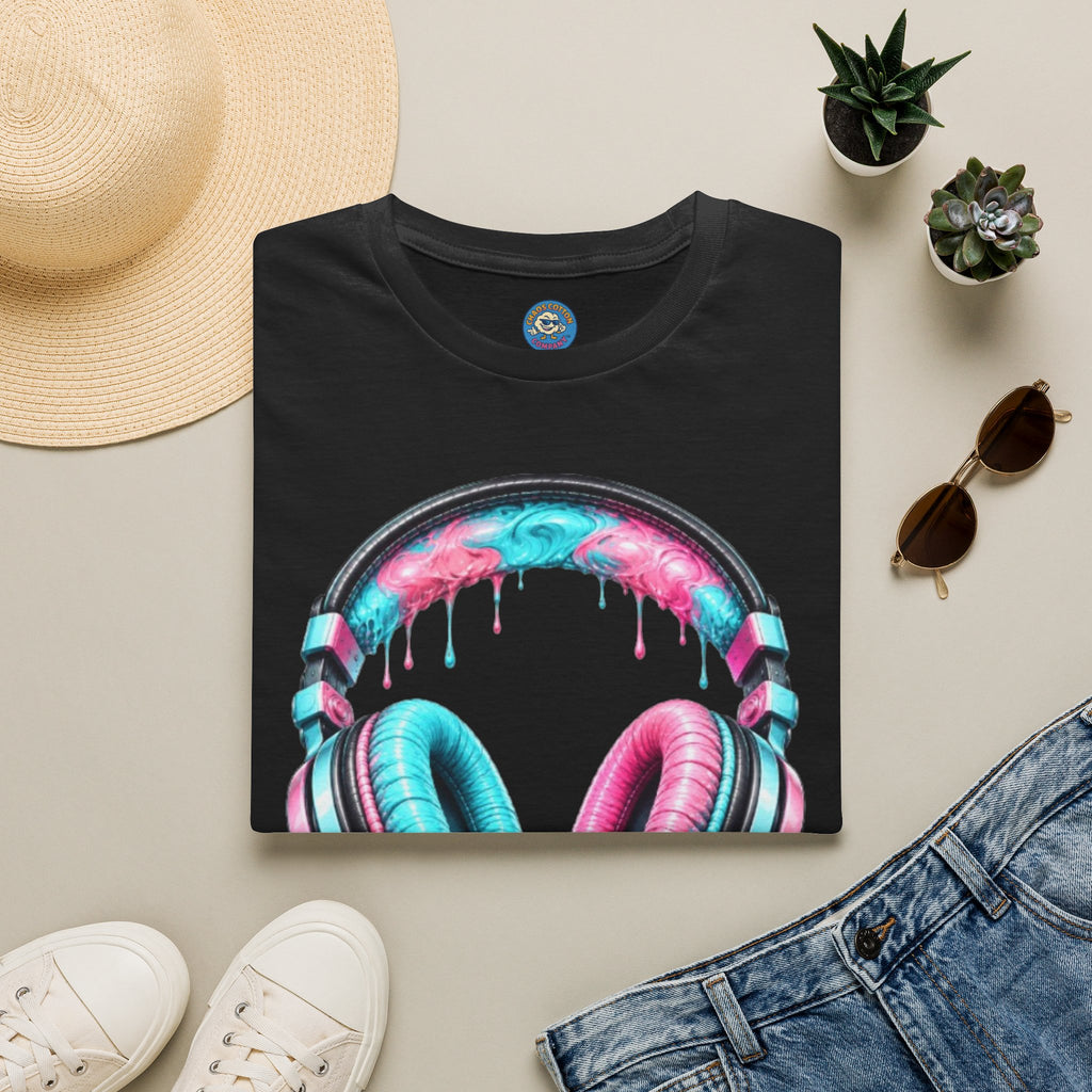 Miami Vice Drip Headphones T-Shirt