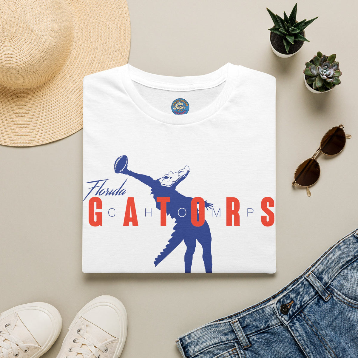 Florida Gators Chompman Football T-Shirt (V1)