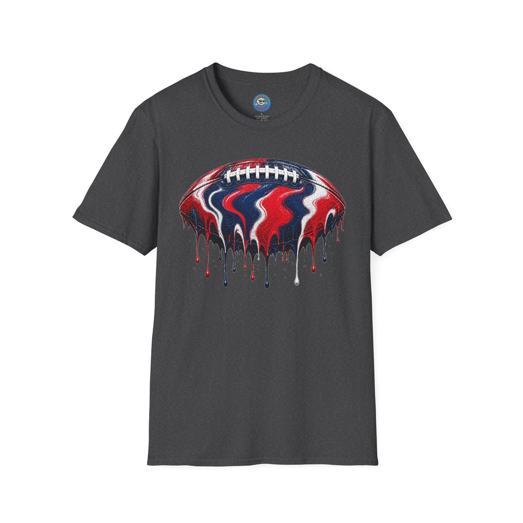 Ole Miss Drip Football T-Shirt