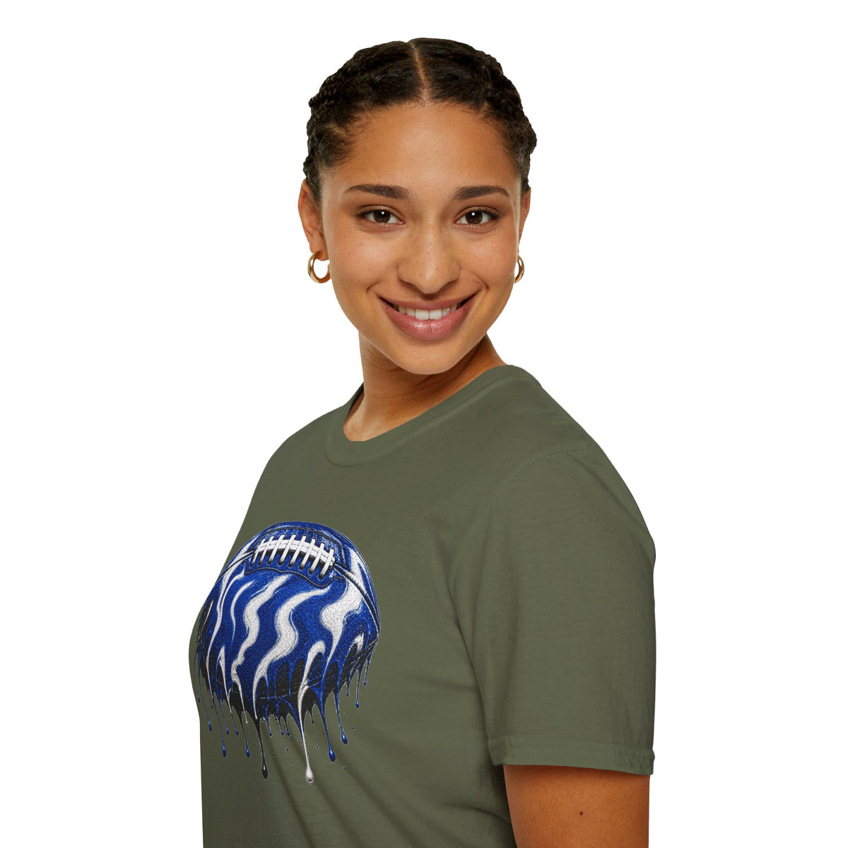Kentucky Wildcats Drip Football T-Shirt