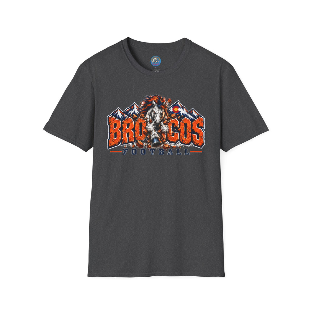 Broncos Football Mountain T-Shirt (V5)
