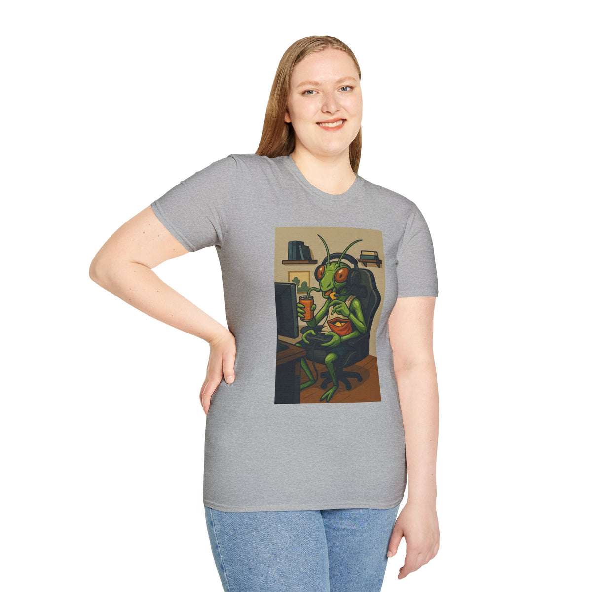 Praying Mantis Gamer T-Shirt