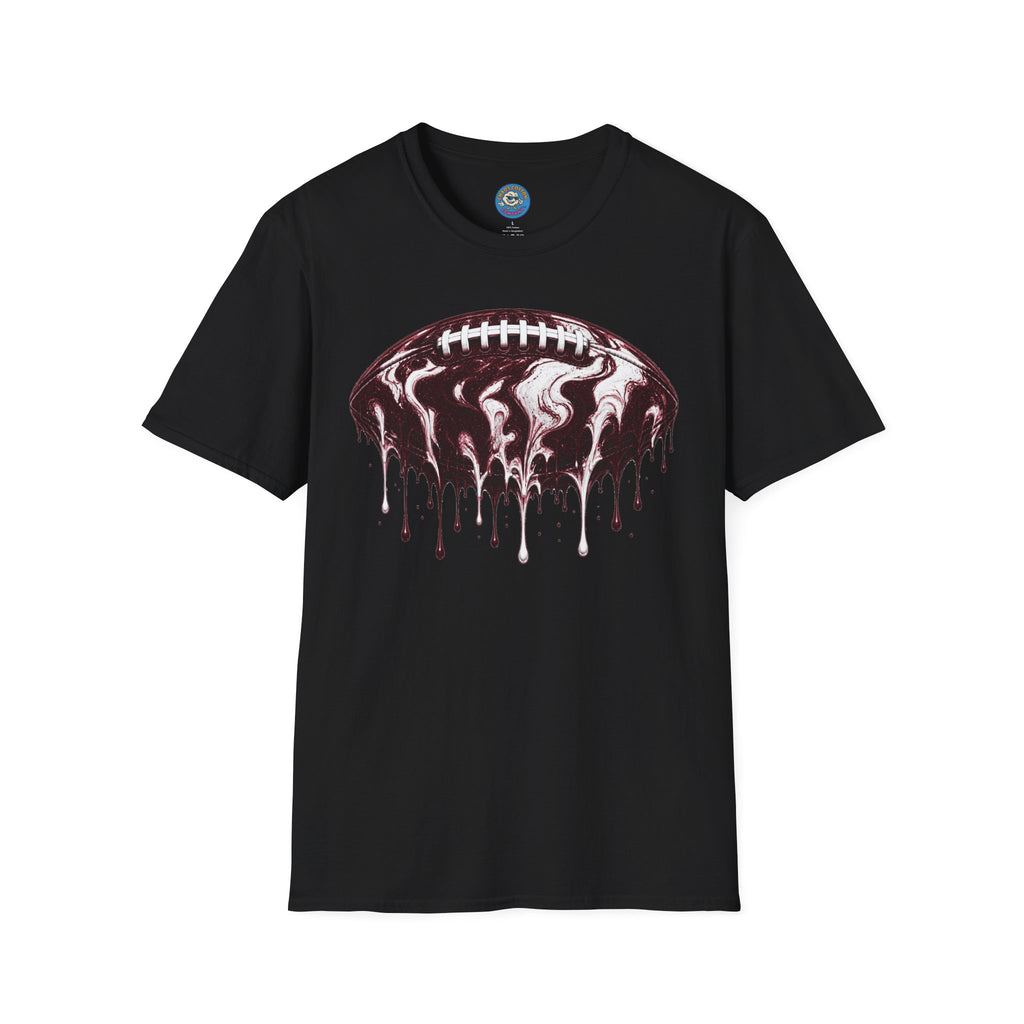 Mississippi State Bulldogs Drip Football T-Shirt