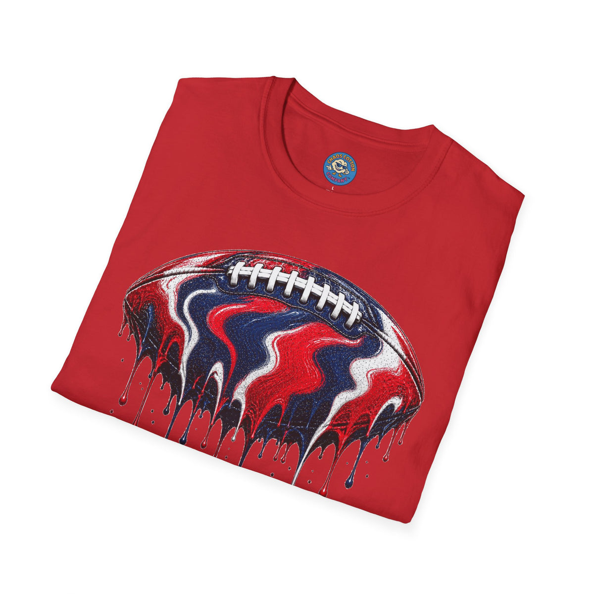 Ole Miss Drip Football T-Shirt