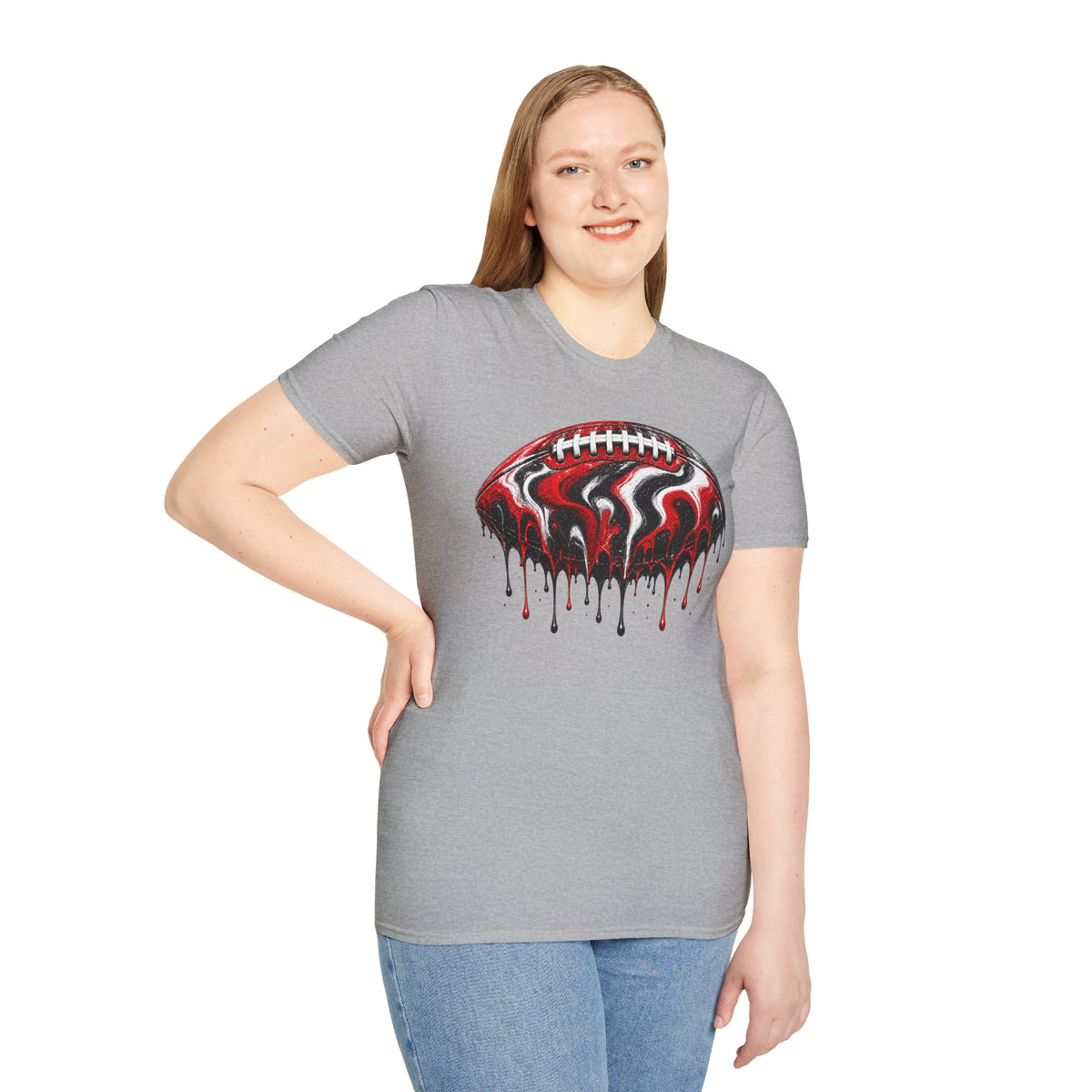 Georgia Bulldogs Drip Football T-Shirt
