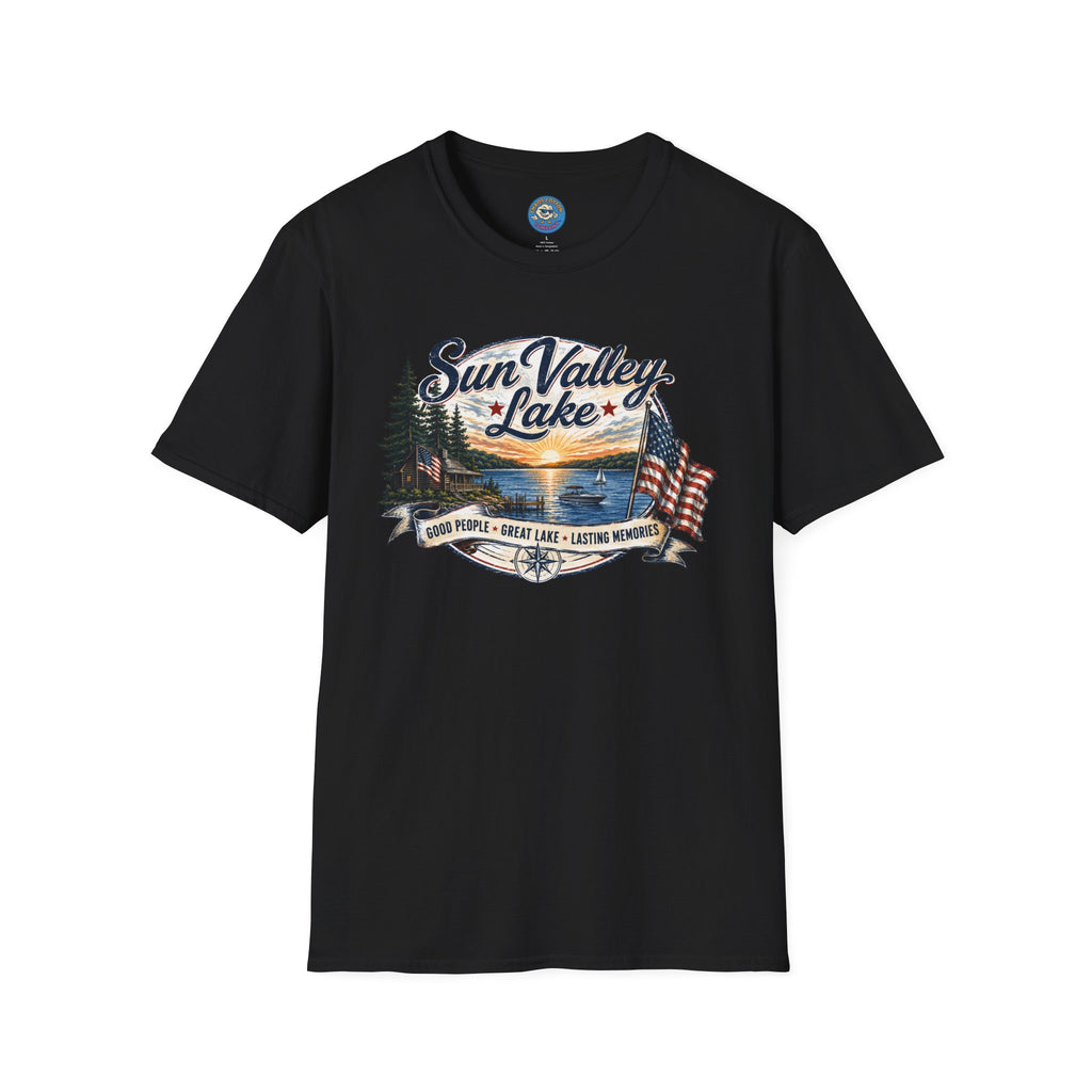 Sun Valley Lake Unisex T-Shirt