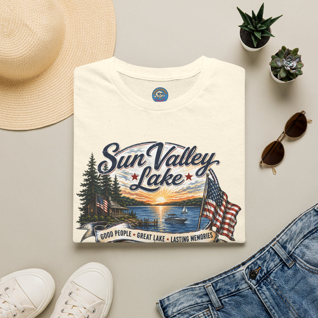 Sun Valley Lake Unisex T-Shirt