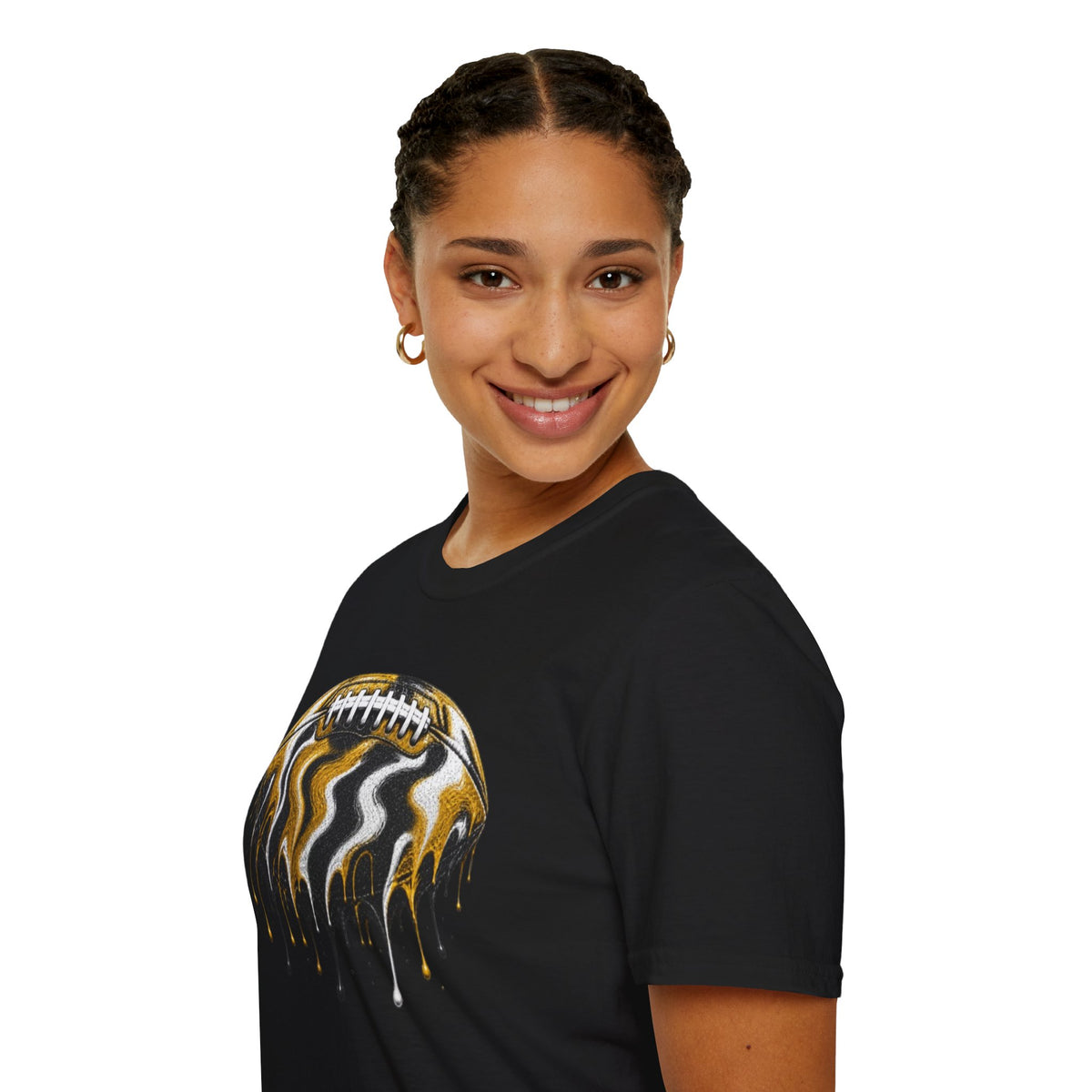 Missouri Tigers Drip Football T-Shirt