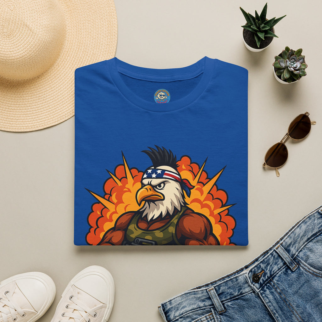 Patriotic Eagle Warrior T-Shirt