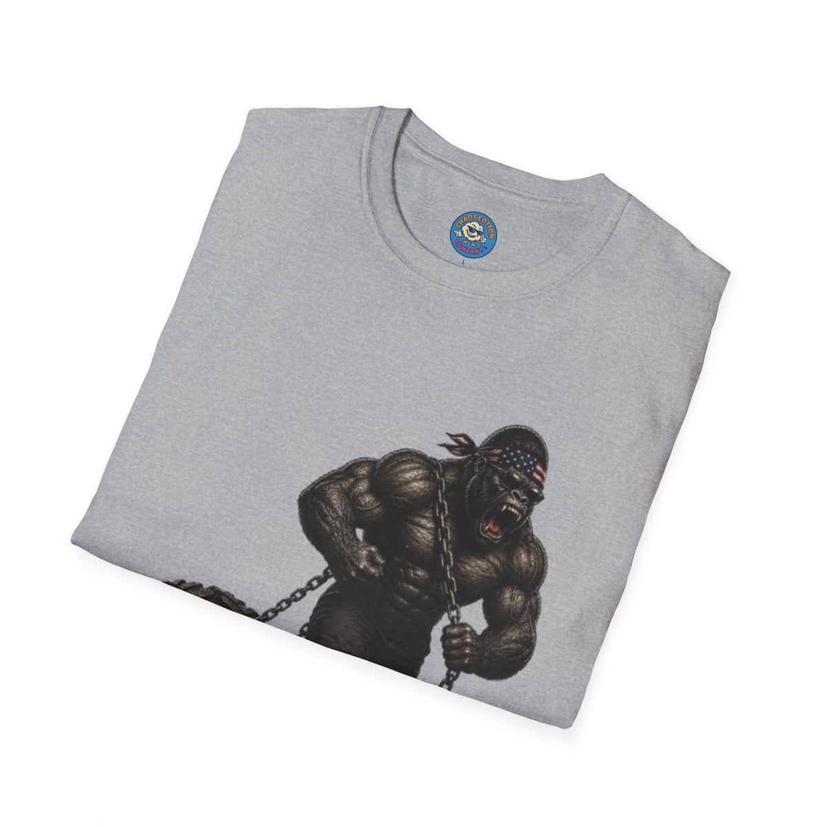 Gorilla Weightlifting T-Shirt (Tire Drag)