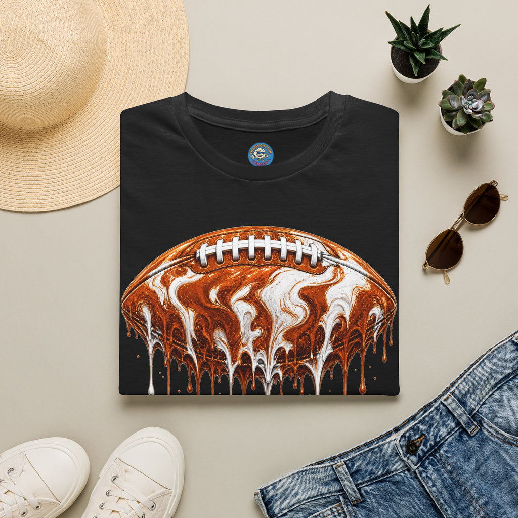 Texas Longhorns Drip Football T-Shirt
