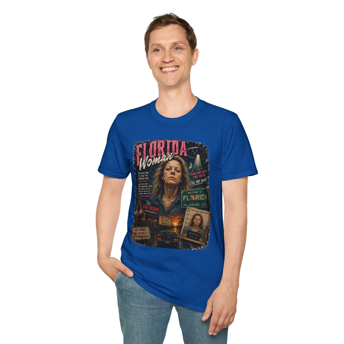 Florida Woman Highway Hooker T-Shirt