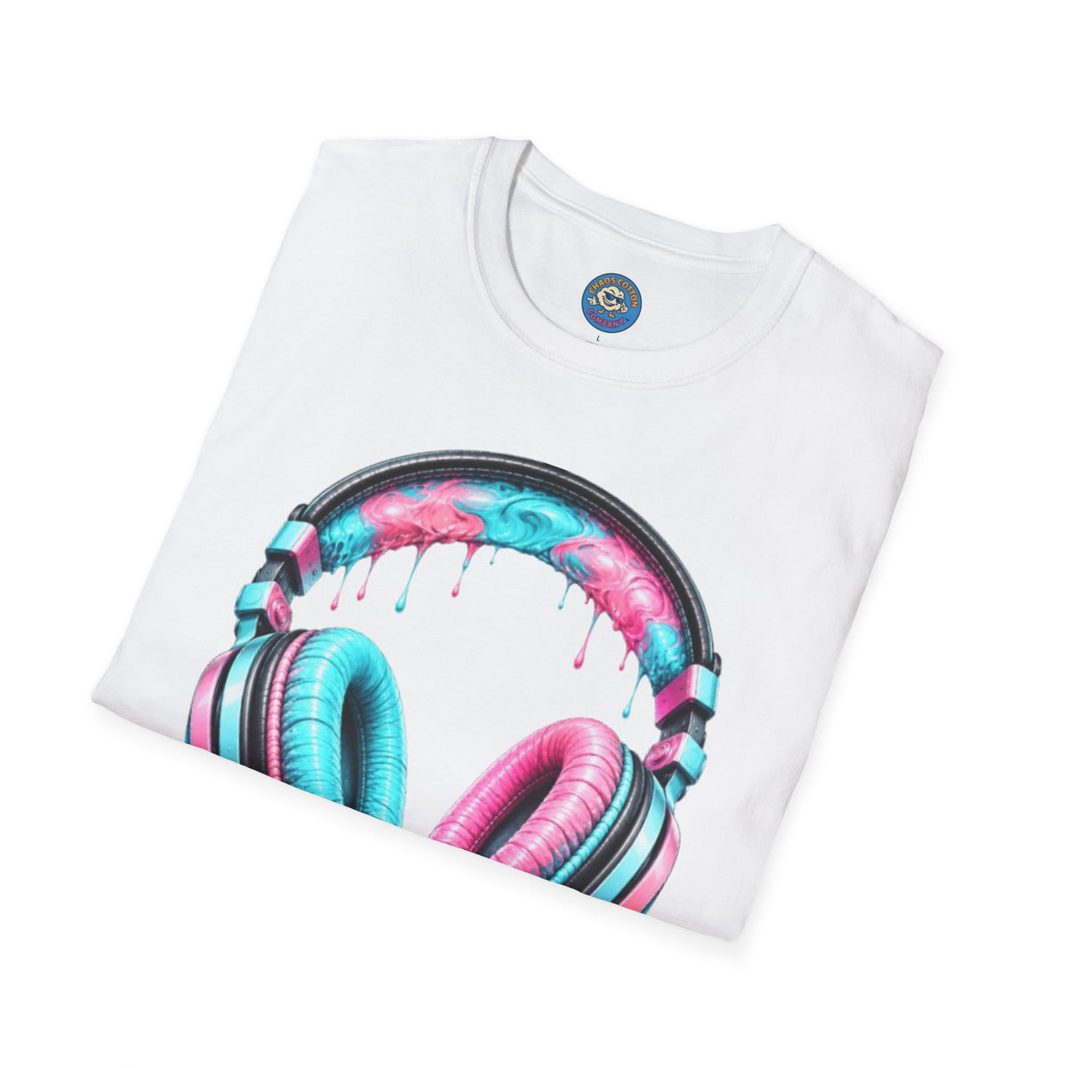 Miami Vice Drip Headphones T-Shirt
