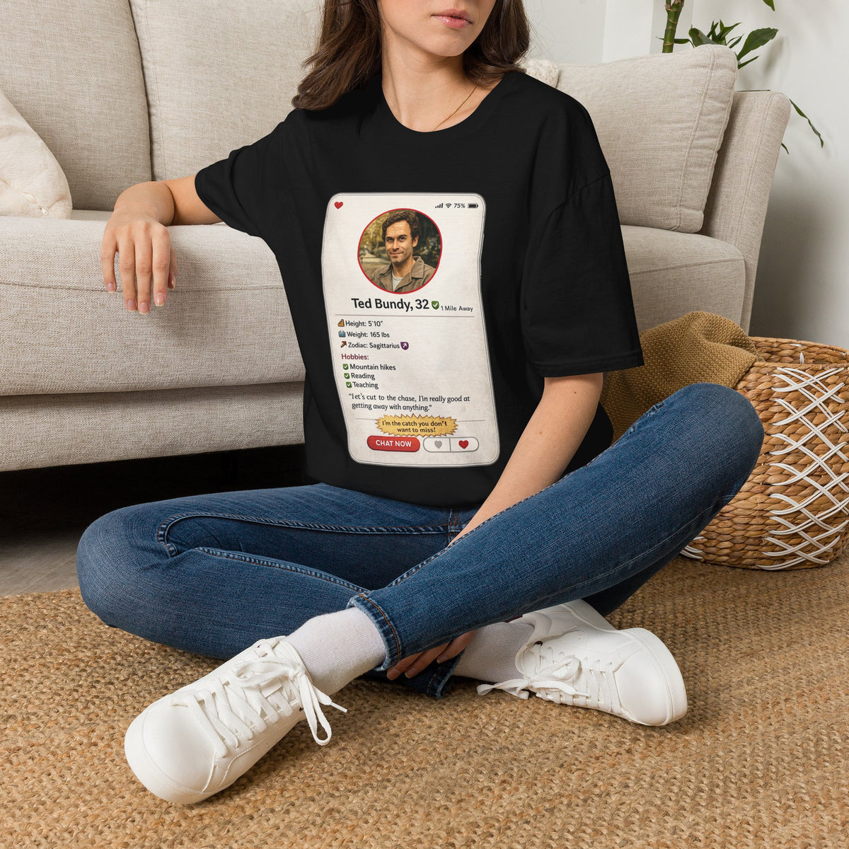 Ted Bundy Dating Profile T-Shirt