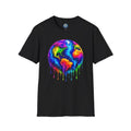 Rainbow Drip Earth T-Shirt