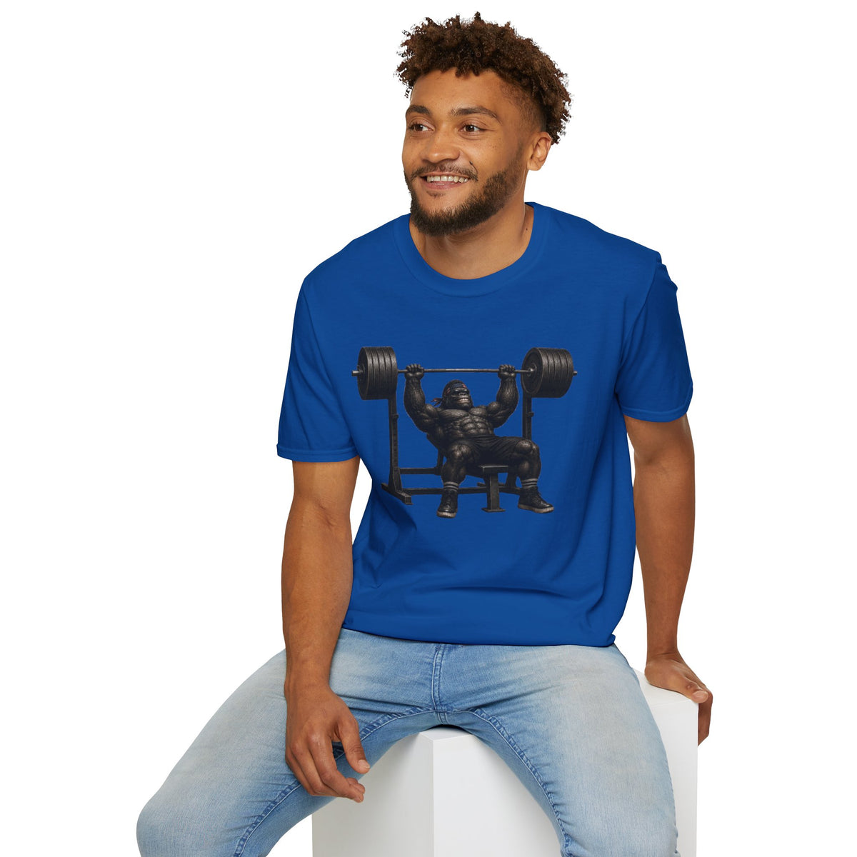 Gorilla Weightlifting T-Shirt (Chest Press)