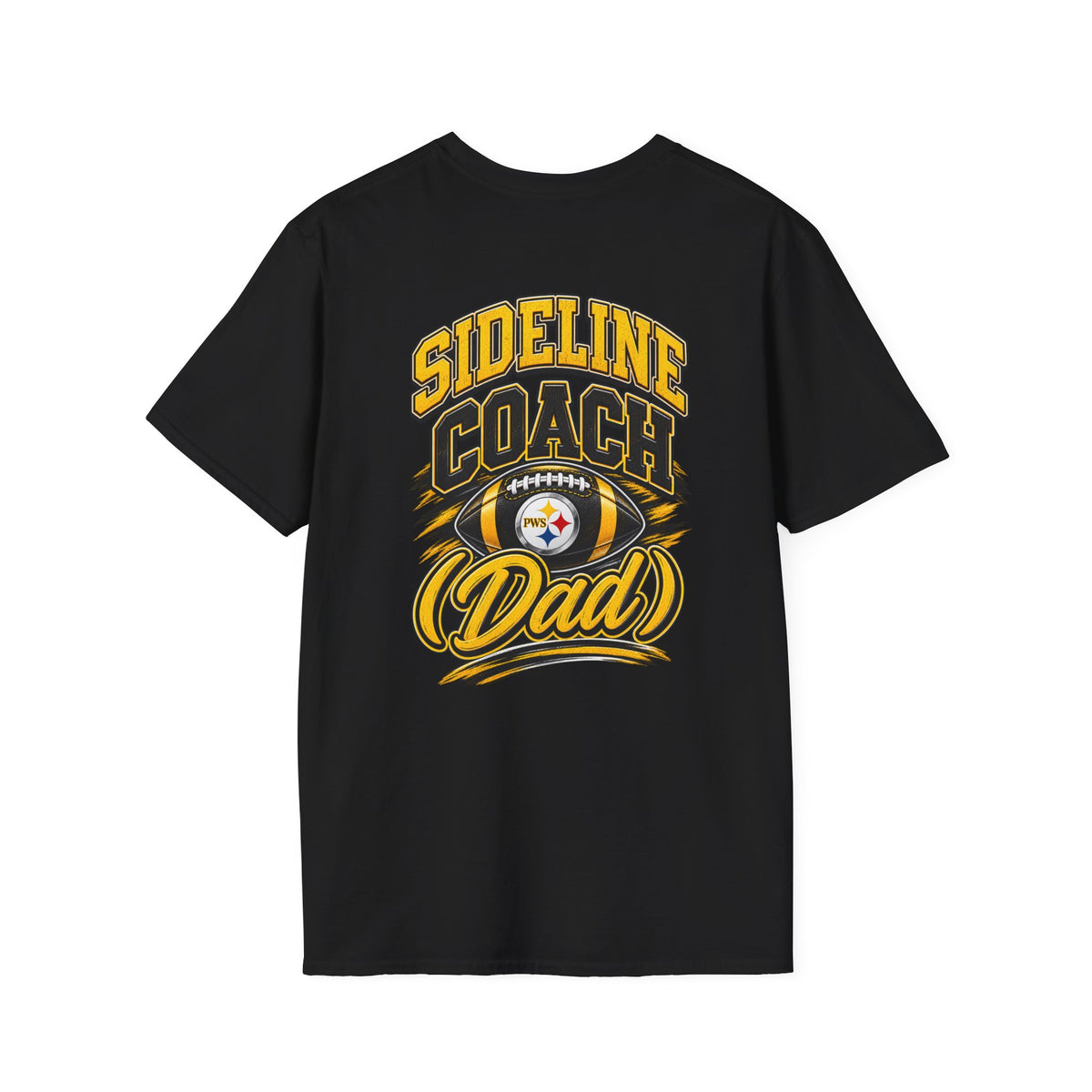 PWS Steelers Logo T-Shirt | Sports Emblem Tee