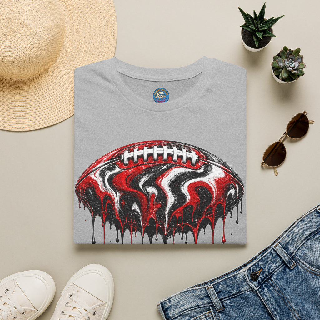 Georgia Bulldogs Drip Football T-Shirt