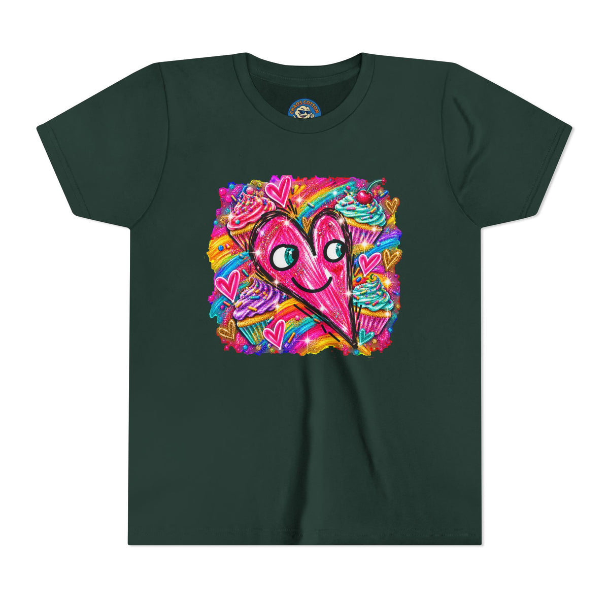 Hearts and Cupcakes Kids Shirt