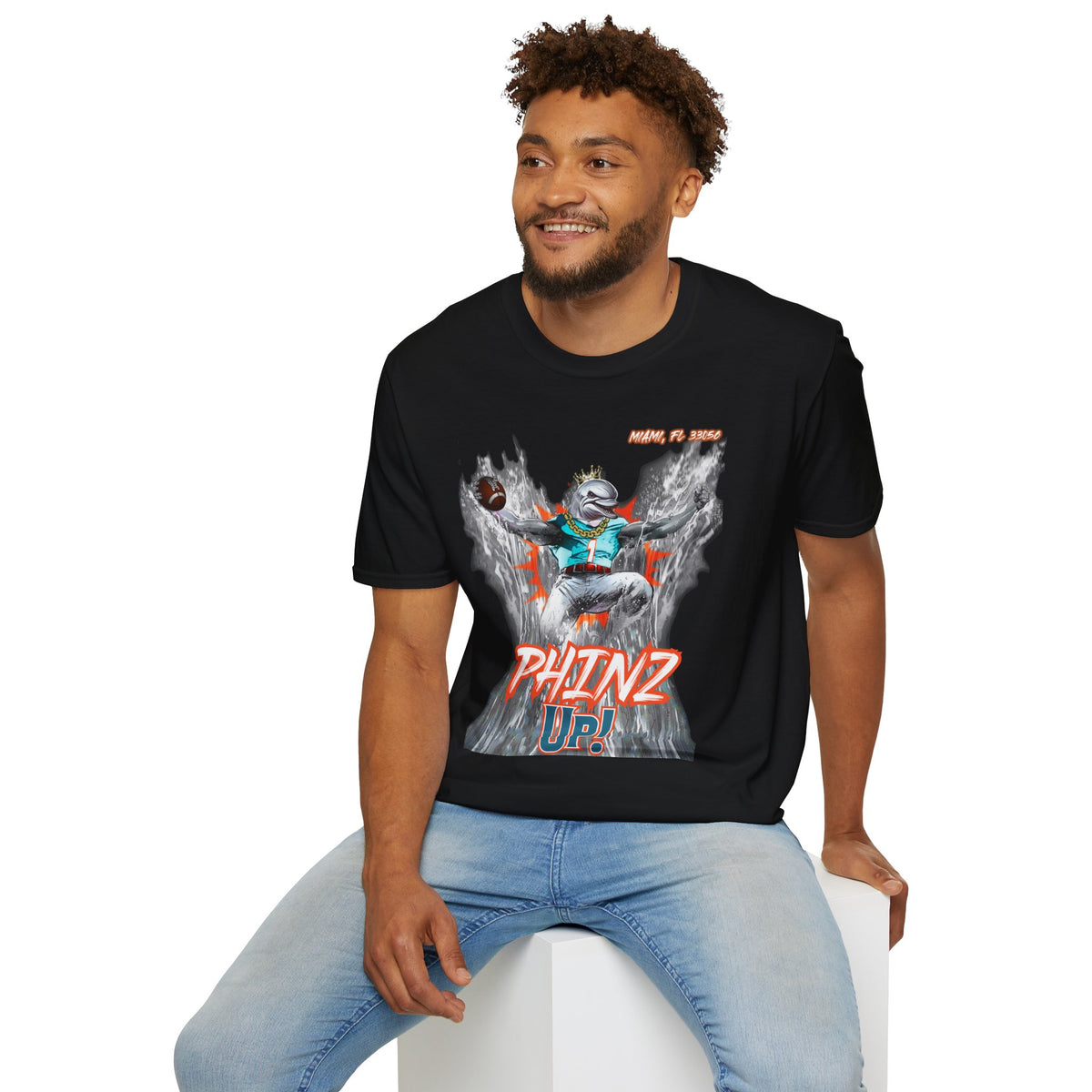 Phinz Up Miami Dolphins T-Shirt (V2)