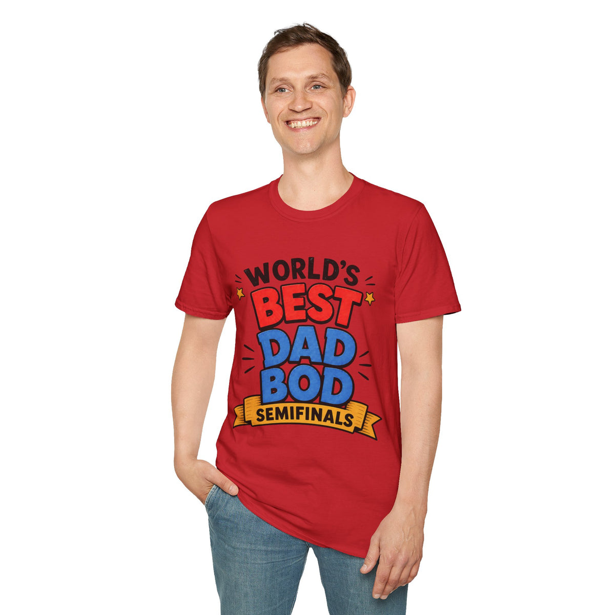 World's Best Dad Bod Semifinals T-Shirt