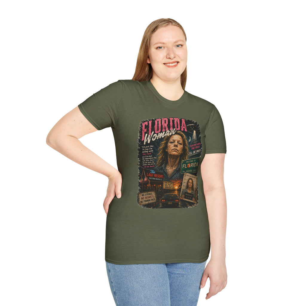 Florida Woman Highway Hooker T-Shirt