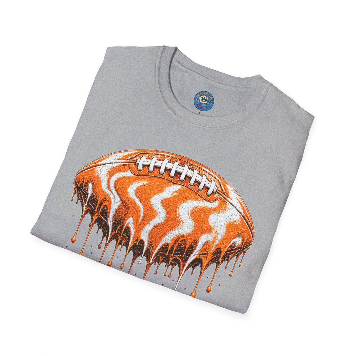 Tennessee Volunteers Drip Football T-Shirt