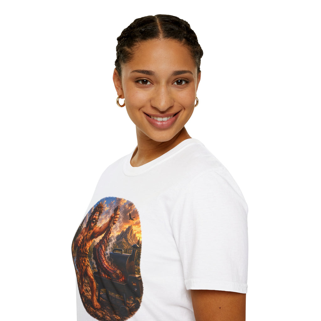 Caveman Grilling T-Shirt
