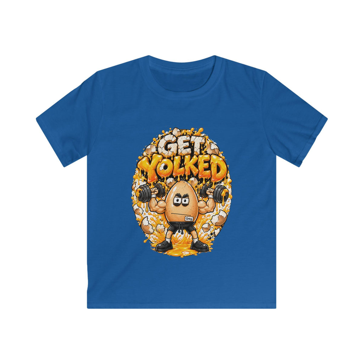 Greg the Egg "Get Yolked" Kids T-Shirt