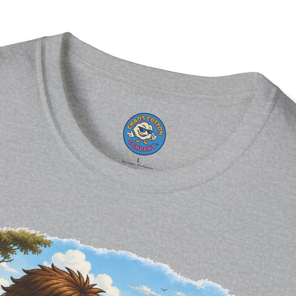 Caveman Hunting with an AR T-Shirt