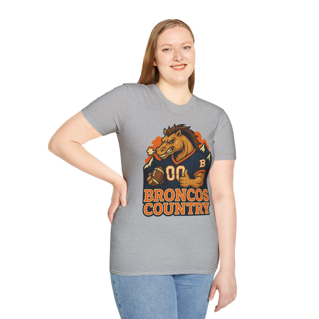 Broncos Country Mascot T-Shirt