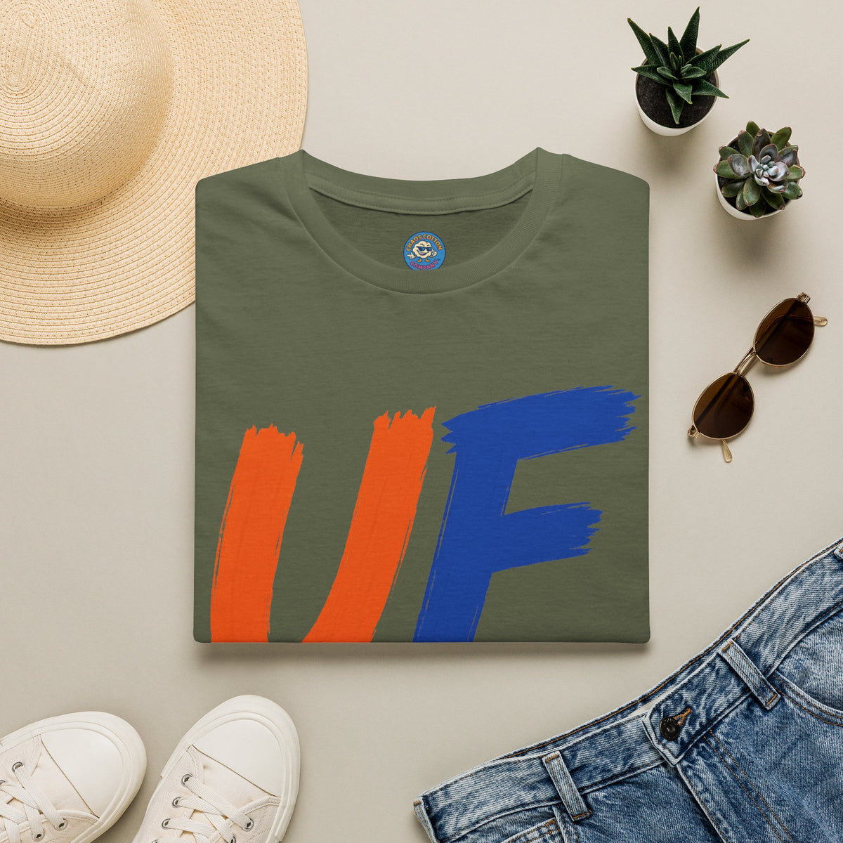 University of Florida "UF" Brush Stroke T-Shirt