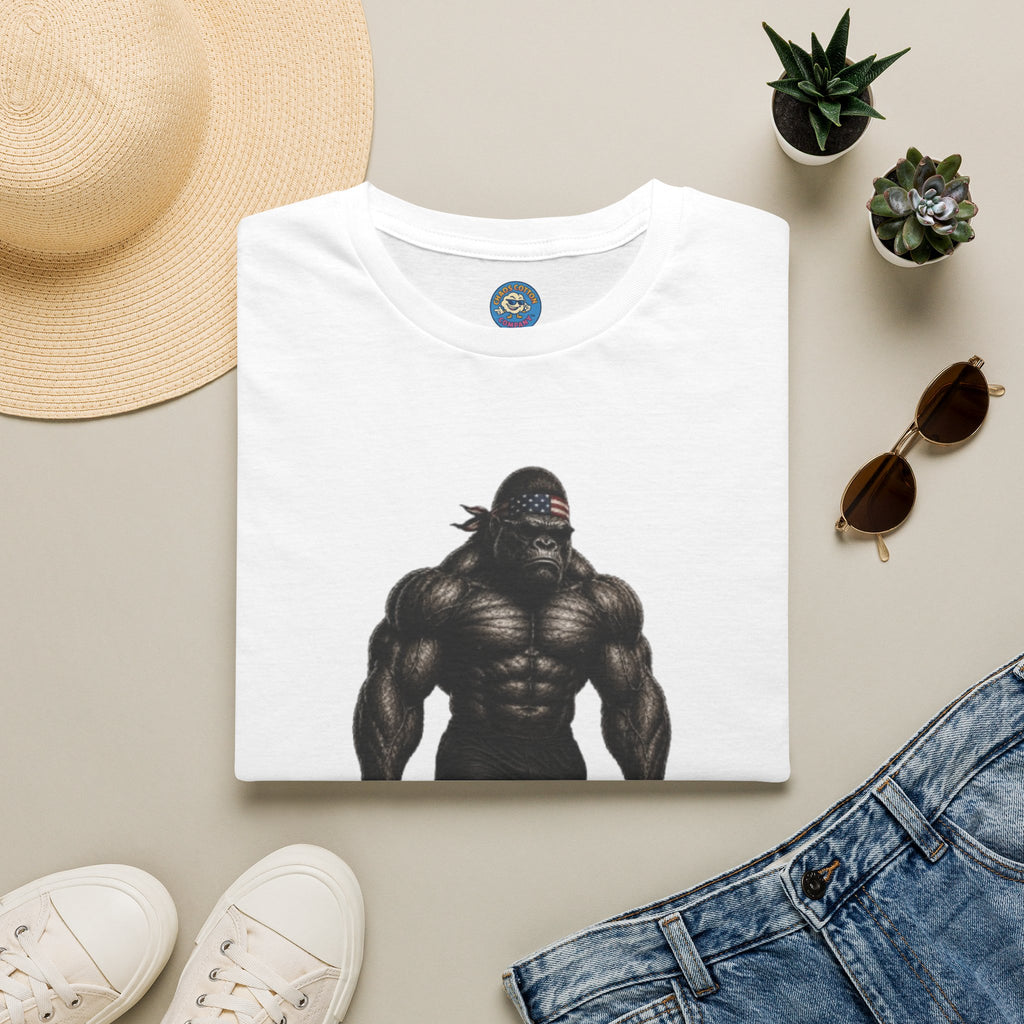 Gorilla Weightlifting T-Shirt (Farmer Carry)