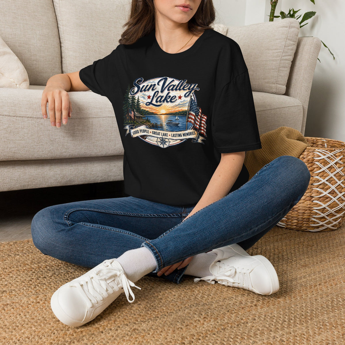 Sun Valley Lake Unisex T-Shirt
