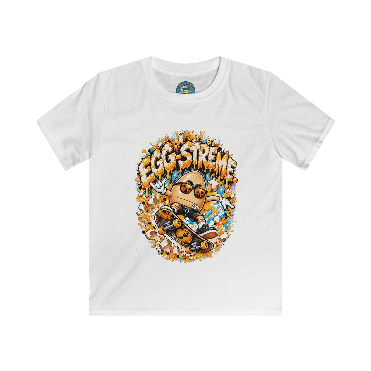 Greg the Egg "Egg-streme" Kids T-Shirt