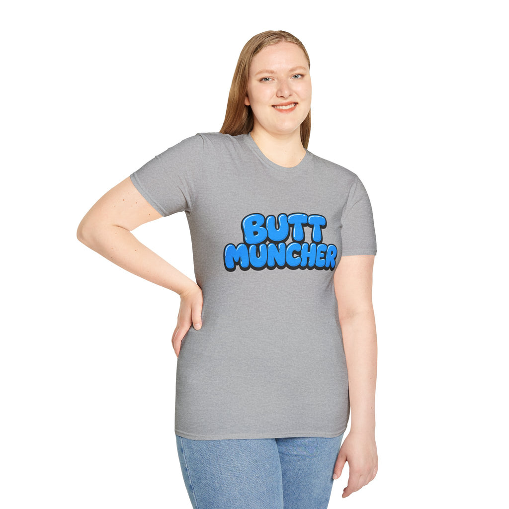 Butt Muncher T-Shirt (Blue)