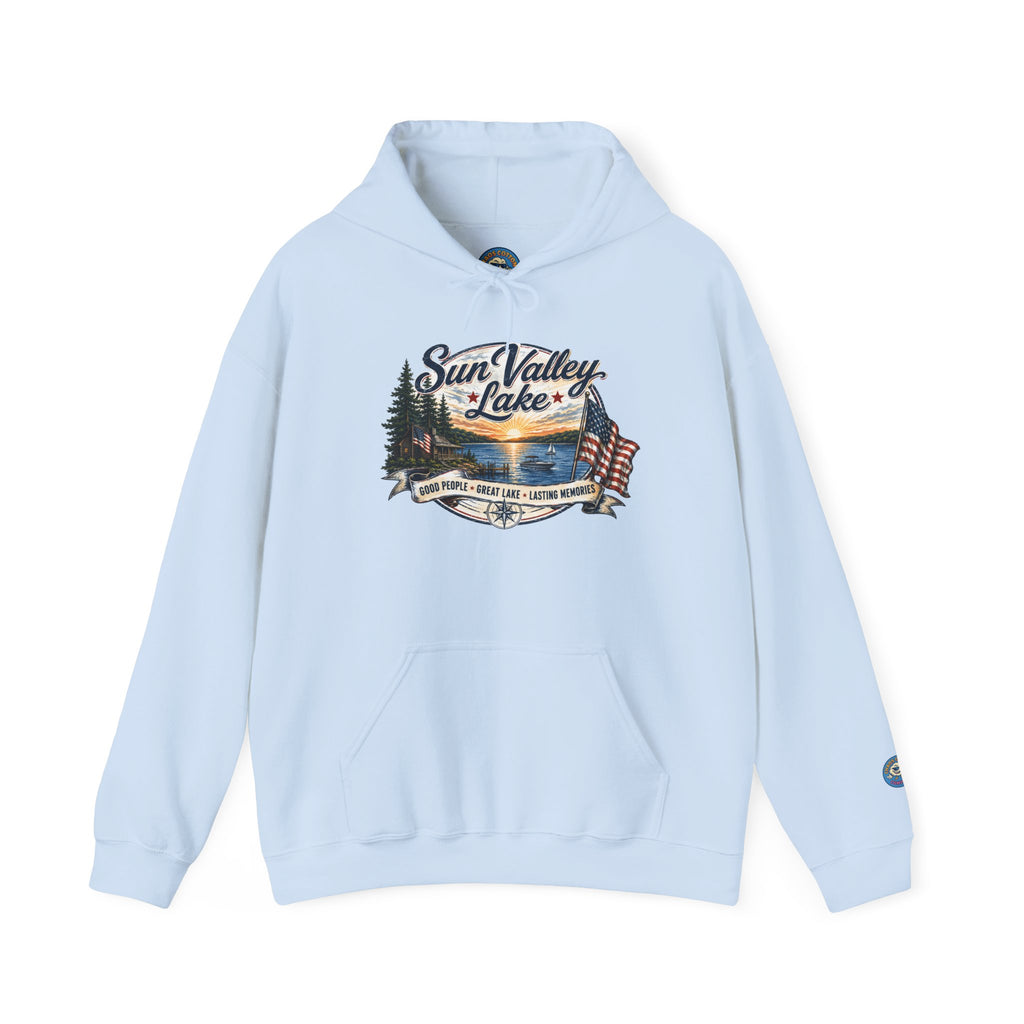 Sun Valley Lake Unisex Hoodie