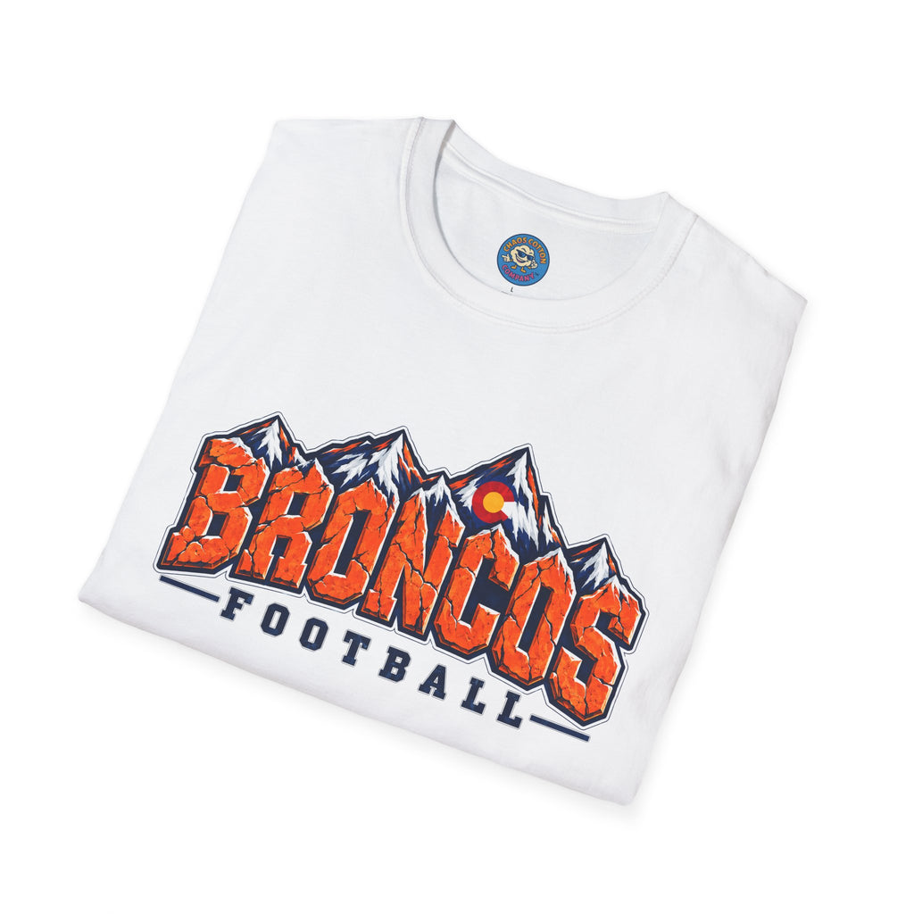 Broncos Football Mountain T-Shirt (V4)