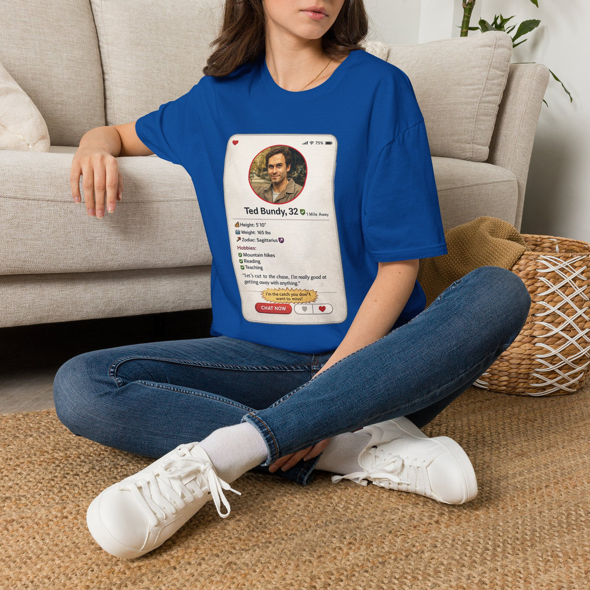 Ted Bundy Dating Profile T-Shirt