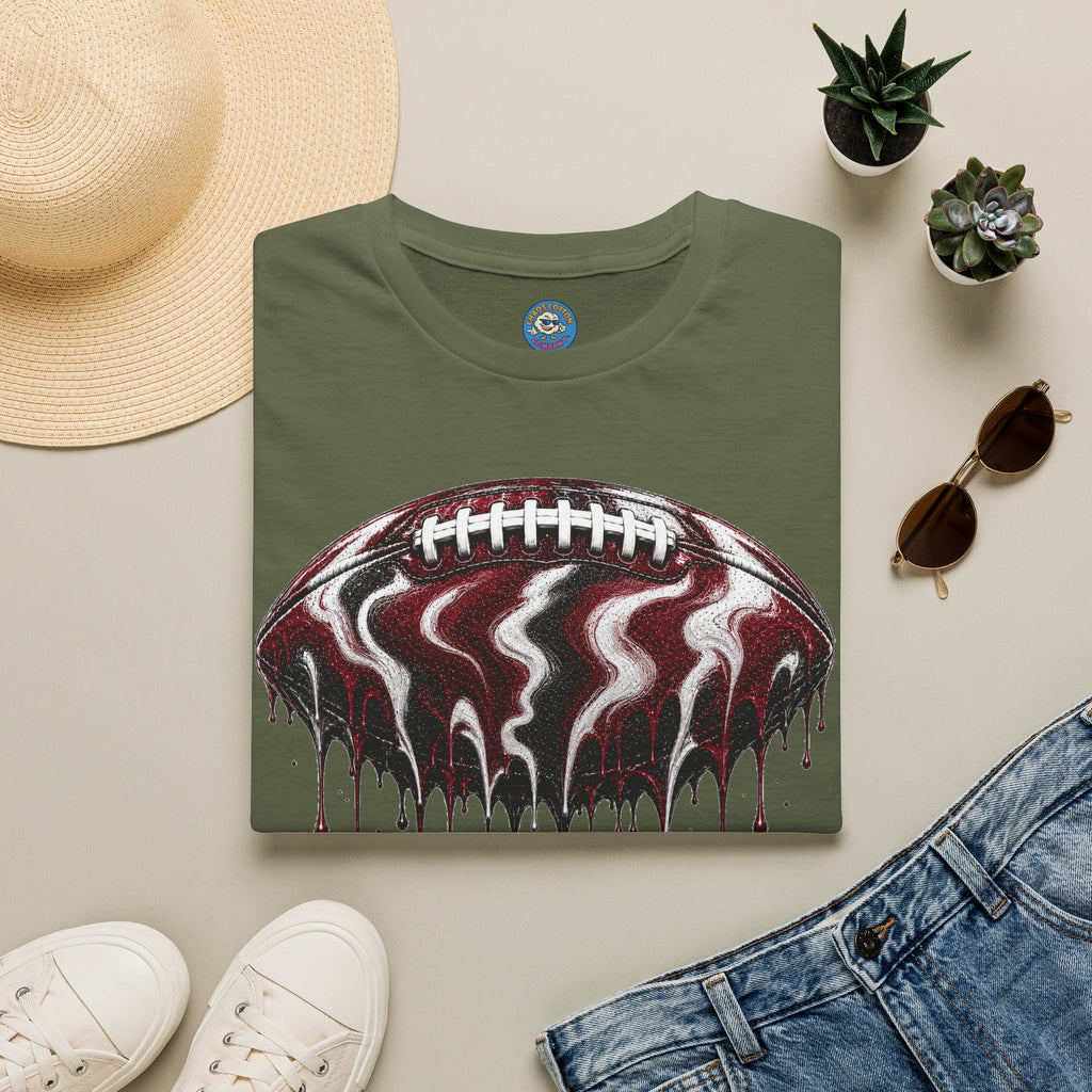 South Carolina Gamecocks Drip Football T-Shirt