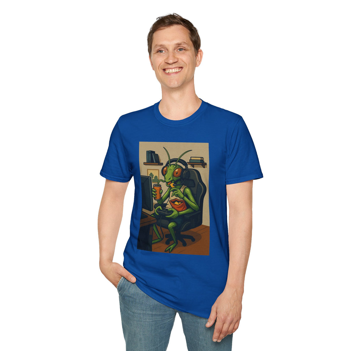 Praying Mantis Gamer T-Shirt