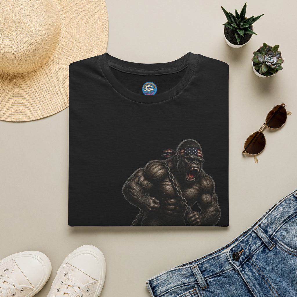Gorilla Weightlifting T-Shirt (Tire Drag)