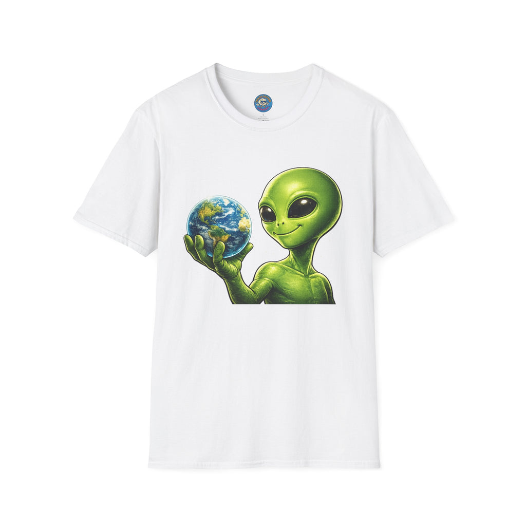 Earth in Their Hands Alien T-Shirt