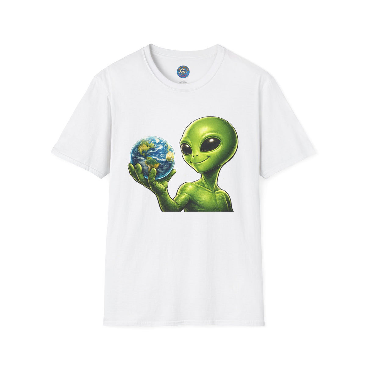 Earth in Their Hands Alien T-Shirt