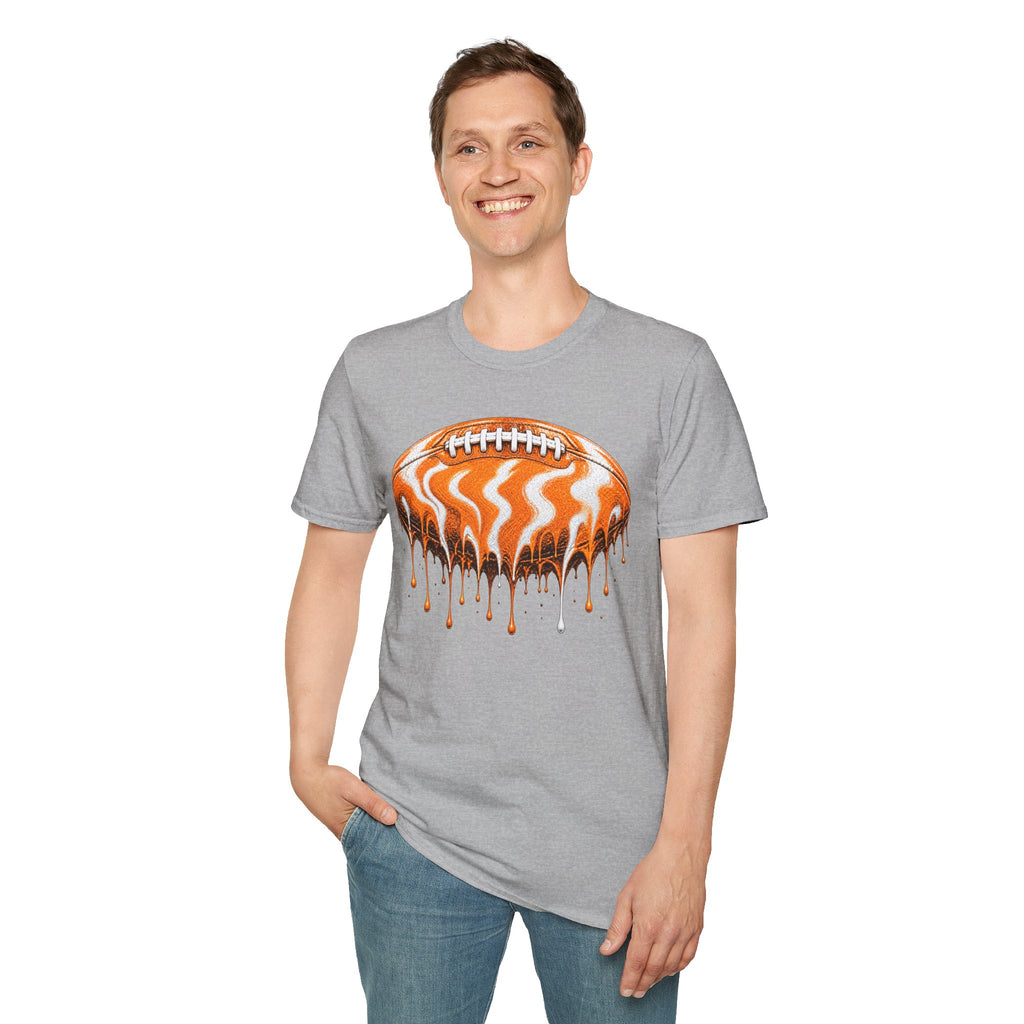 Tennessee Volunteers Drip Football T-Shirt