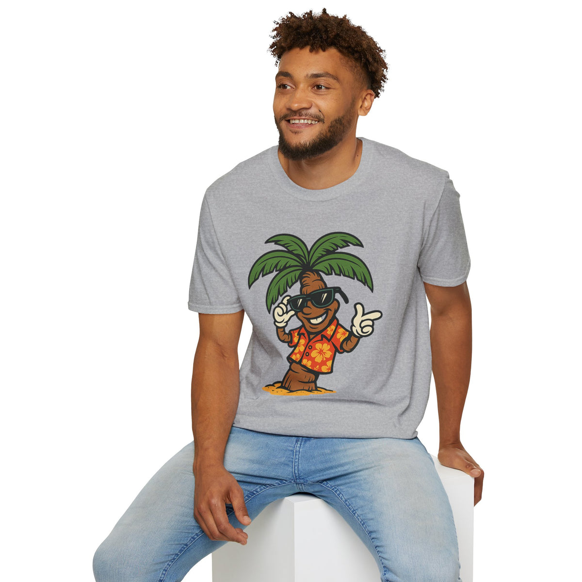 Palm Tree Party Dude T-Shirt